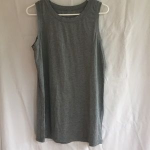 Lululemon Grey Muscle Swing Tank, Size 10